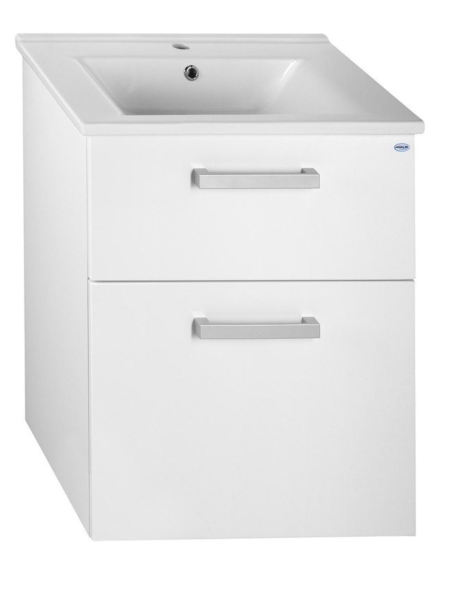 Aqualine ZUNO 65 keramické umyvadlo nábytkové 65x45cm, bílá 9065