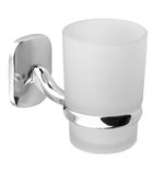 Photo: RUMBA tumbler holder, frosted glass, chrome