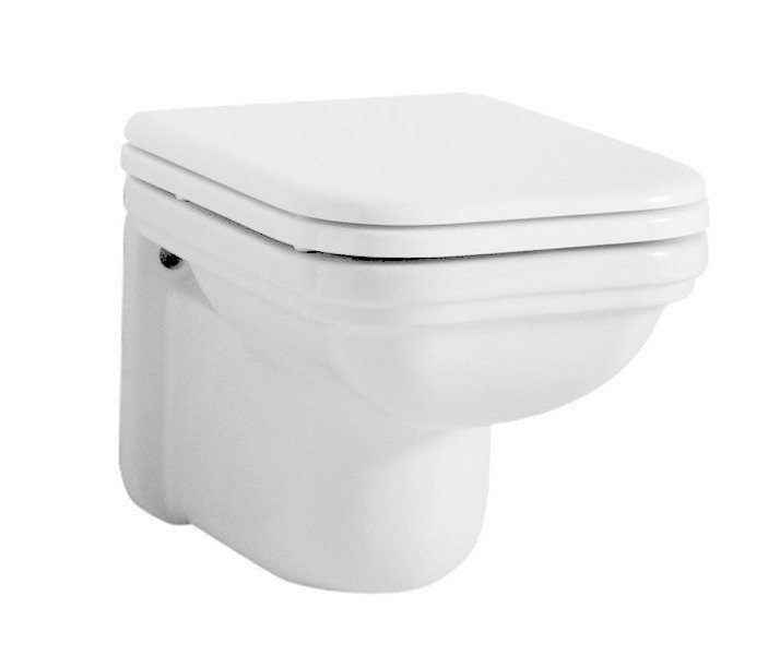 WALDORF závěsná WC mísa, 37x55cm, bílá