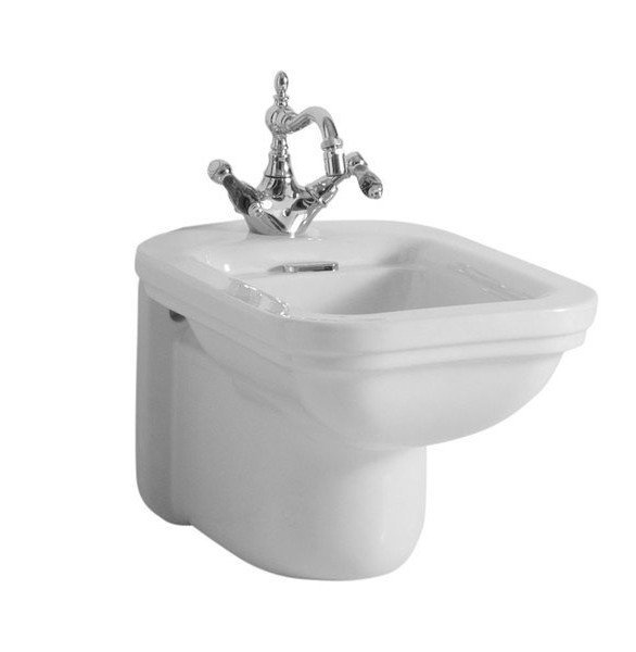 Kerasan WALDORF bidet závěsný 37x55cm, bílá 4125K1