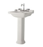 Photo: WALDORF Universal Ceramic Pedestal suitable for Washbasin 60,80cm