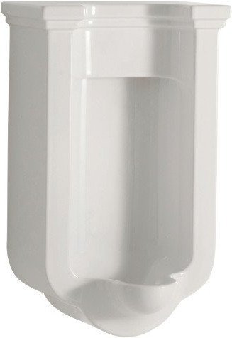 WALDORF urinál se zakrytým přívodem vody, 44x72cm, bílá 413001