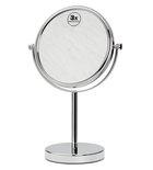 Photo: Freestanding Vanity Table Mirror dia 200mm, chrome
