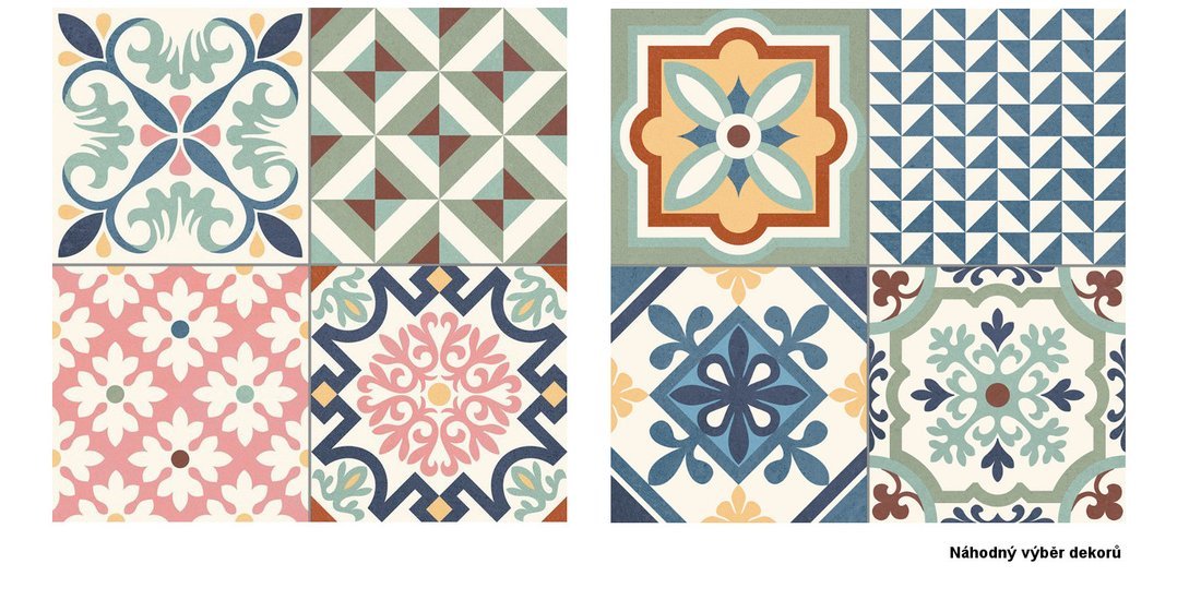 Gayafores HERITAGE dlažba Mix 33,15x33,15 (1,32m2) HER001