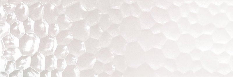 UNIK R90 obklad Bubbles white glossy (bal.= 1,08m2) 0O71
