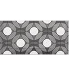 Photo: METRO wall tile Patchwork B&W 7,5x15 (EQ-10D) (0,136m2)
