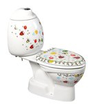 Photo: KID Kind-WC inkl.Spülkasten, Abgang senkrecht, mit Farbdruck