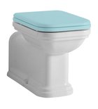 Photo: WALDORF WC mísa stojící, 37x65cm, spodní/zadní odpad, bílá
