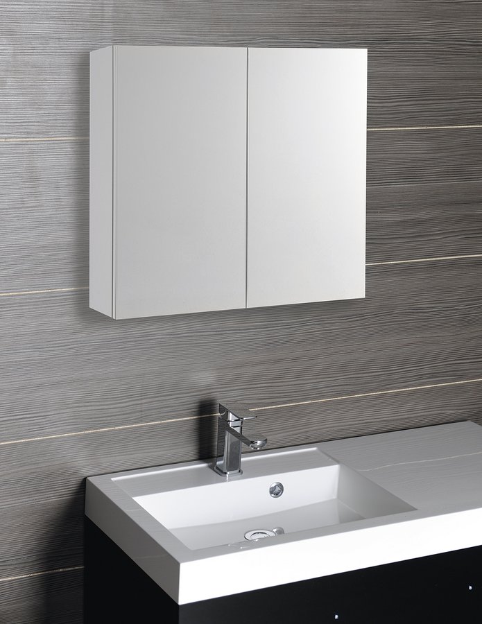 Aqualine VEGA galerka, 80x70x18cm, bílá VG080