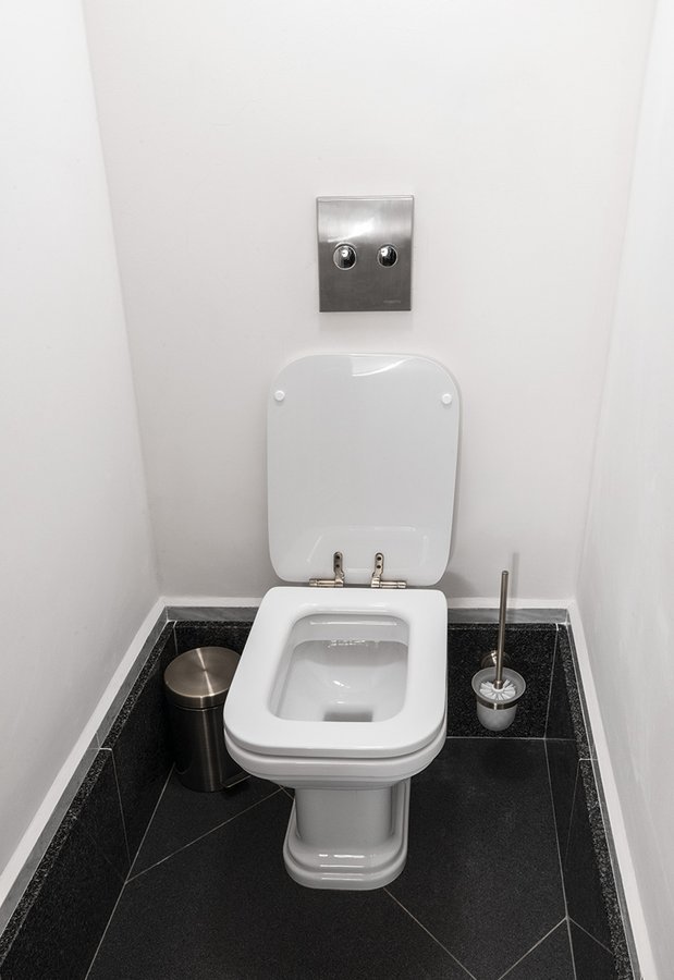 Kerasan WALDORF WC sedátko, Soft Close, bílá/chrom 418801