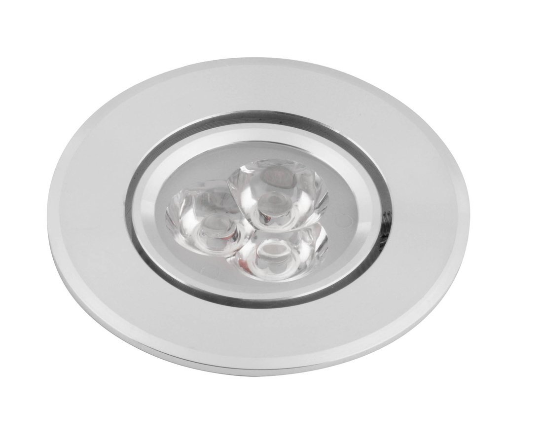 DORIN LED podhledové svítidlo 3x1W, 230V, 68 mm, studená bílá, 60 st. LDC130