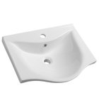 Photo: ZARA 55 Ceramic Vanity Unit Washbasin 54x44,5cm, white