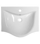 Photo: ZARA 55 Ceramic Vanity Unit Washbasin 54x44,5cm, white