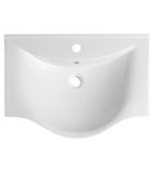 Photo: ZARA 65 Ceramic Vanity Unit Washbasin 64,5x46cm, white