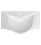 Photo: ZARA 80 Ceramic Vanity Unit Washbasin 79,5x46cm, white