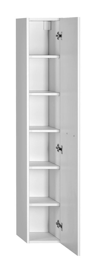 Aqualine ZOJA/KERAMIA FRESH skříňka vysoká 25x140x20cm, bílá 51125