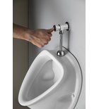 Photo: Wandventil mit Automatikverschluss für Urinal, Chrom