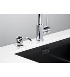 Photo: Dozownik mydła blatowy, retro, chrom