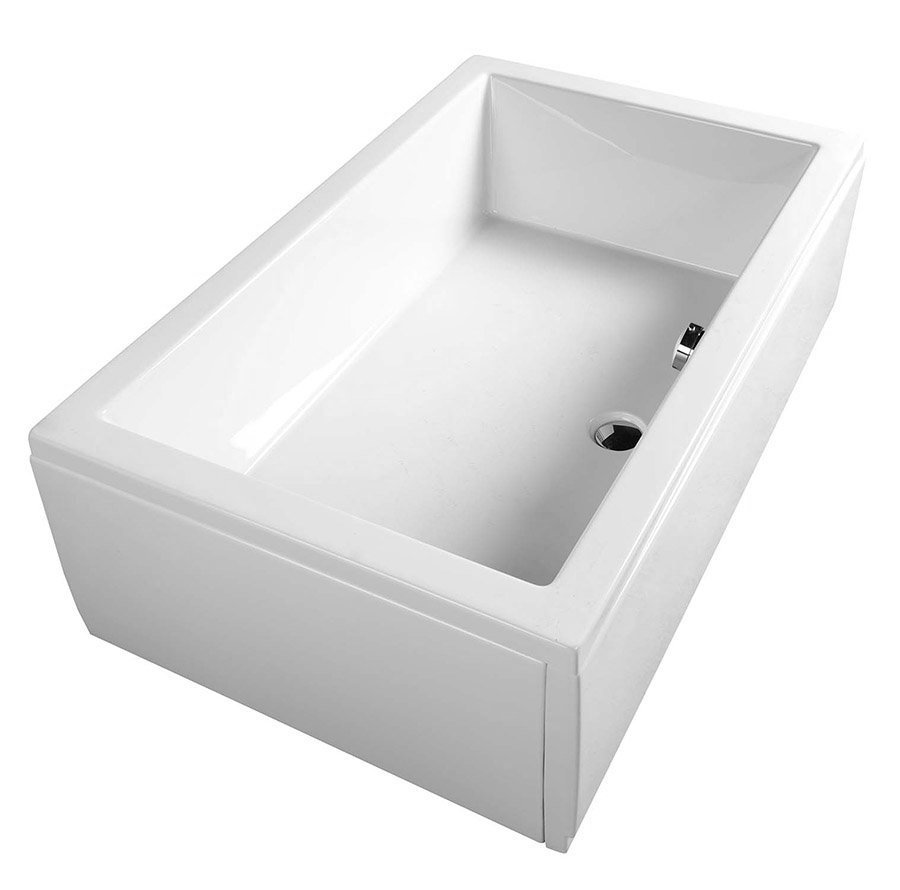 Polysan DEEP hluboká sprchová vanička, obdélník 100x90x26cm, bílá 72340