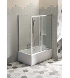 Photo: DEEP hluboká sprchová vanička, obdélník 110x90x26cm, bílá