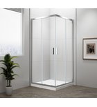 Photo: EASY Duschabtrennung Quadrat 800x800mm, klarglas