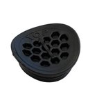 Photo: Cleaning hole rubber plug for low tray siphon