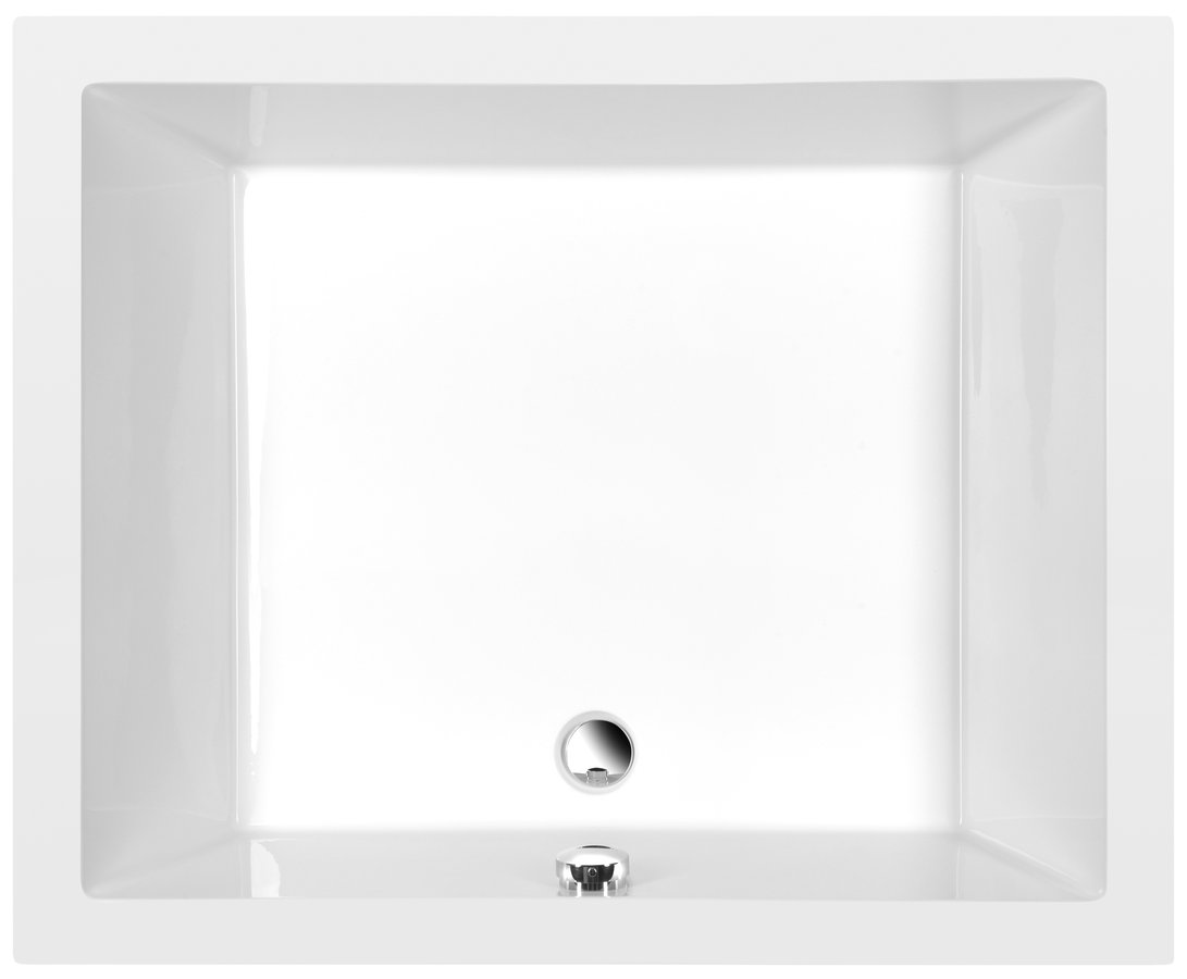 DEEP hluboká sprchová vanička s konstrukcí, obdélník 110x90x26cm, bílá 72372
