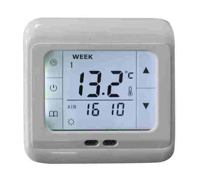 Dotykový digitální termostat pro regulaci topných rohoží 124091