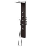 Photo: SOUL 200 Thermostatic Shower Panel 210x1500mm, wenge