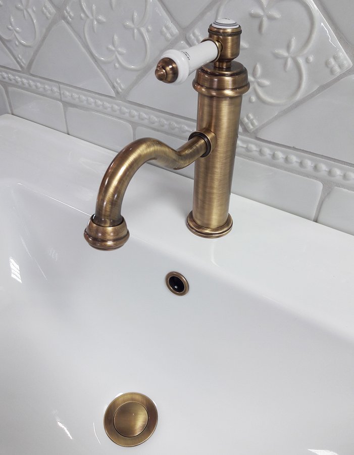 Kerasan Krytka přepadu Ø 24mm, bronz 811113