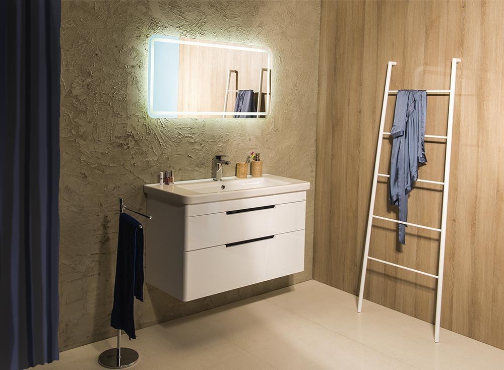 Sapho SEGA sušák ručníků na opření 550x1700x70mm, bílá mat SE101