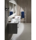 Photo: SEGA Towel Rail Holder 550x1700x70 mm, white