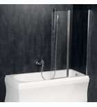 Photo: PALOMA parawan wannowy 1200mm, szkło czyste