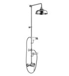 Photo: VIENNA Shower Com.Set inc Mixer Tap + Soap R. Holder, 1291mm, chrome