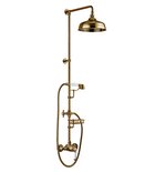 Photo: VIENNA Shower Set inc Mixer Tap +Soap R. Holder, 1291mm, bronze