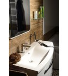 Photo: ARAS Cultured Marble Washbasin 105,2x50,5cm, left/white