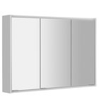 Photo: BATU Mirror Cabinet 100x71x15cm, 2x LED light, white