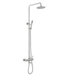 Photo: MINIMAL bath column with mixer and spout, polished stainless steel