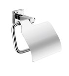 Photo: COLORADO Toilet Paper Holder with Cover, chrome