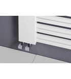 Photo: ALTALENA bathroom radiator 600x1610 mm, metallic anthracit