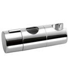 Photo: Replacement slider for shower bar 22mm, ABS/chrome