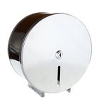 Photo: Toilet paper dispenser up to dia. 19cm, 205x210x115mm, polished stainless steel