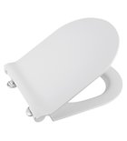 Photo: NORM/PURA SLIM Soft Close Toilet Seat, white/chrome