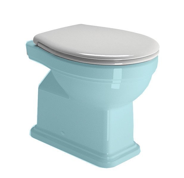GSI CLASSIC WC sedátko, Soft Close, Quick Release, bílá/chrom MSC87CN11