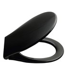 Photo: CLASSIC Soft Close Toilet seat, black/chrome