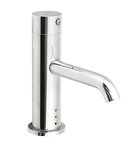 Photo: Battery Operated Basin Mixer Tap with Temperature Regulation, 6V DC(4xAA), chrom