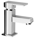 Photo: SMALL Washbasin Mixer Tap without Pop Up Waste 155 mm, chrome