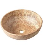 Photo: PRIORI Keramik-Waschtisch Durchmesser 41cm, braun
