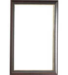 Photo: NATURAL zrcadlo v dřevěném rámu 713x913 mm