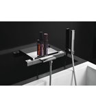Photo: NOTOS Wall Mounted Waterfall Therm. Bath Mixer Tap with Soap Dish, ch